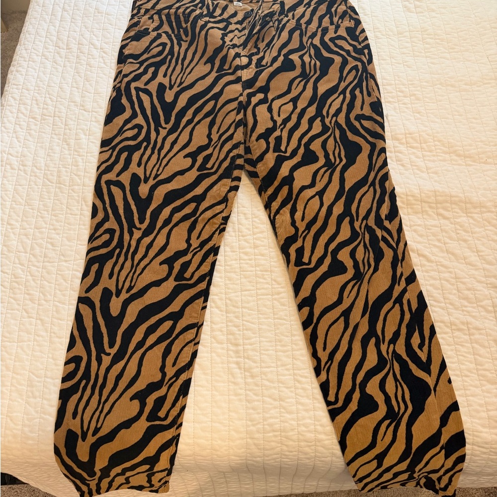 Animal Print Pants